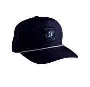 2020 Bridgestone Golf Rope Collection Adjustable Hat/Cap COLOR: Navy/Light Blue