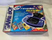 E-READER BUNDLE Nintendo Game Boy Gameboy Advance GBA Indigo NEW, SEALED! RARE!
