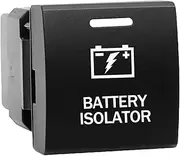 12V 3A ON/Off Push Button Switch Battery Isolator for Toyota Landcruiser 300s Prado 150s RAV4 Camry 70s HiAce Corolla New Model LED White