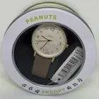 Snoopy m17H Watches Fashionable Simple Mocha Brown