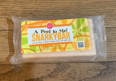 Perfectly Posh A Peel To Me Snarky Exfoliating Scrubby Bar Soap