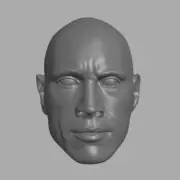Dwayne Johnson The Rock custom head for GI Joe Classified & other action figures