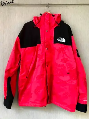 美國限定!全新The North Face x Nordstrom登山雪衣夾克TNF花朵supreme男女皆具!風衣外套