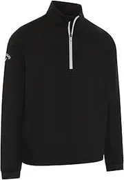 [Callaway Apparel] Men's Long Sleeve Hexagon Fleece Base Layer Sweater
