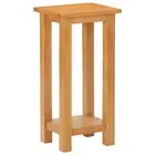 Solid Oak Wood Side Table Accent End Console Corner Telephone Table vidaXL