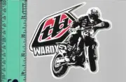Troy Lee Designs Racer Character Decal - Jeff Ward
