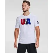 Under Armour Men's Freedom USA Olympic Shirt White 3XL 1358034-100