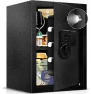 2.8 Cu Ft Safe Box for Home Documents -Steel Electronic Digital Safety Box for O