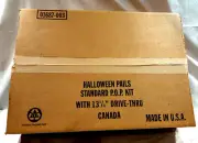 1999 MCDONALDS HALLOWEEN PAILS HAPPY MEAL DISPLAY - NEW IN ORIGINAL BOX