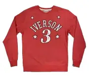 Allen Iverson Roots Of Fight (XL) Sweatshirt Red #3 New w/ Tags & Sealed RARE!!