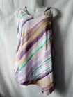 Rafaella dusty mauve sport sz small tank top NWT