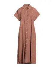 [120 LINO] 120% LINO Midi dresses - Item 15443065