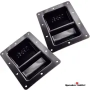 pair 2Pcs B52 Recessed Steel DJ Speaker PA Cabinet Case Bar Handle 6 3/8 x 8 5/8