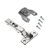 Rok Titus Cabinet Hinge 110 Degree Face Frame Frameless Mounting Plate 1/2" 3/4"