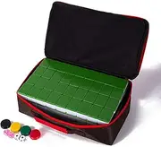 Boutique Mahjong Set - Selected Environmentally Friendly and Healthy Acrylic Production, Majong Set Mah Jong Mah Jongg Sets Majiang,DarkGreen,XXXL