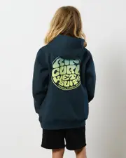 [Rip Curl] Rip Curl Boys' Wetsuit Icon Hoodie in Dark Navy Size 10 10 Dark Navy