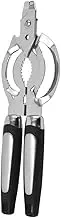 FUNNETOYU Stainless Steel Manual Can Opener Multi Functional Bottle Jar Opener Portable Lightweight Non Slip Design for Effortless Use Camping Outdoor Activities