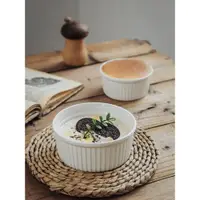 在飛比找ETMall東森購物網優惠-微瑕陶瓷小碗創意餐具米飯碗甜品碗蛋糕碗家用日式個性可微波爐碗