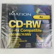 Imation CD CD-R 650MB 4x Speed Brand New & Sealed Blank