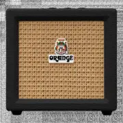Orange Crush Mini Battery-Powered Electric Guitar Combo Amplifier, 3W, Black