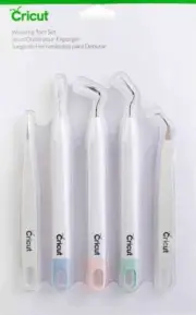 Cricut Weeding Tool Set, Weeder, Hook, Piercing & 2x Tweezers - Model 2004233