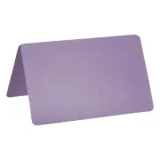 Blank Greeting Cards,100Pcs Favor Decor Foldable Card ,Purple Pearlescent Paper
