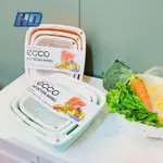 [項目類型 1] 6 件式多功能塑料籃,帶 ECCO VIET NHAT 鍋,用於存放蔬菜、水果和存放東西