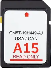 2024 Latest Version A15 Navigation SD Card Fits for Ford/Lincoln,Sync USA/Canada,Updated A15 GM5T-19H449-AJ