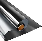 17.5Inch x 16.4ft Window Privacy Film Heat Blocking Reflective Window Tint for Home One Way Daytime Privacy Window Film See Out Not in Anti UV Sun Blocking Mirror House Window Tint Static Cling