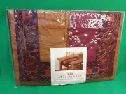 New Pier 1 Imports Gorgeous Raja Table Runner 72 in Made India Autumn Red Gold