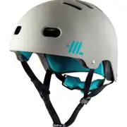 Headlokt Lockable Bike/Scooter Helmet Stone Grey