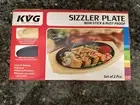 KVG Sizzler Platter 2 Piece non stick and non rust! Round shaped
