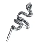 Adjustable Snake Fashion Ring for Men and Women