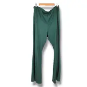 NEW River Island Women's Plus High Rise Pull On Flare Leg With Split Pants 22
