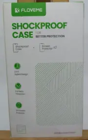 Floveme Shockproof Case For iPhone 12 New with Screen Protector