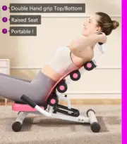 Inversion Table Spine Corrector Stretcher Massager Back traction Lumbar Yoga