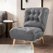 Levede Accent Chair Sofa Recliner Adjustable Backrest Lazy Gaming Couch Lounge