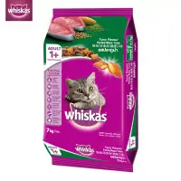 在飛比找博客來優惠-【Whiskas偉嘉】貓乾糧 鮪魚總匯 7kg 大包裝 寵物
