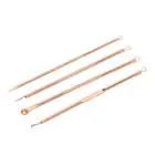 4 Set Pimple Blackhead Remover Comedones Extractor Tool Kit Professional Sta WPD