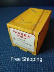 WOODEN SCREW 1 lb Box 2-1/2", 2", and 4" Wood to Wood Deck Screw L/yellowish