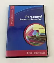 Personnel Records Retention by Fred Pryor Seminars (CD-ROM) Brand New & Sealed!