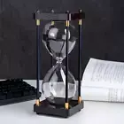 Large Sand Timer Hourglass Timer 60 Minutes Vintage Wooden Hour Glass Timer