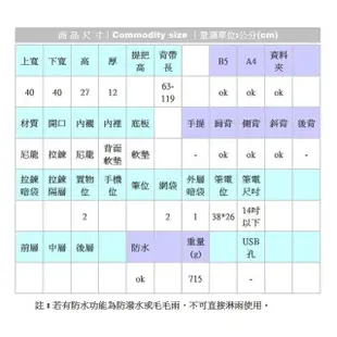 【NEW STAR】側背包 極簡防水大容量A4郵差包包 筆電包 多功能 斜背包 男 女 男包 現貨 BL145