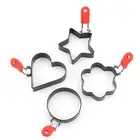 Folding Design Egg Cooker Ring Egg Pan Ring Egg Cooker Egg Pan Fried Egg Shaper