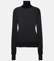 [The Row] The Row Eva cashmere turtleneck sweater AU 10 black