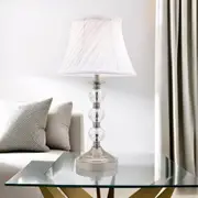 Owen Touch Table Lamp in Brushed Chrome