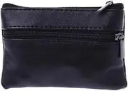 [LALANG] EJY Men Women Soft Coin Purse Card Key Holder Bag Zip Wallet Pouch