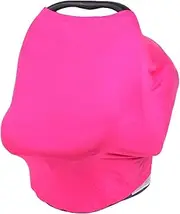 Car Seat Cover for Babies - Warm Carseat Breathable Canopy | Extra Wide Washable Windproof Stroller Cover -for Boys & Girls -Shower