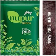Godrej Nupur Mehendi Powder 9 Herbs Blend, 150-gramme (1 PACK)