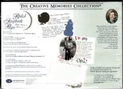 New Lot of 4 Creative Memories 5 X 7 Ruled Scrapbook Pages Refill# RCM-5R 40 pgs